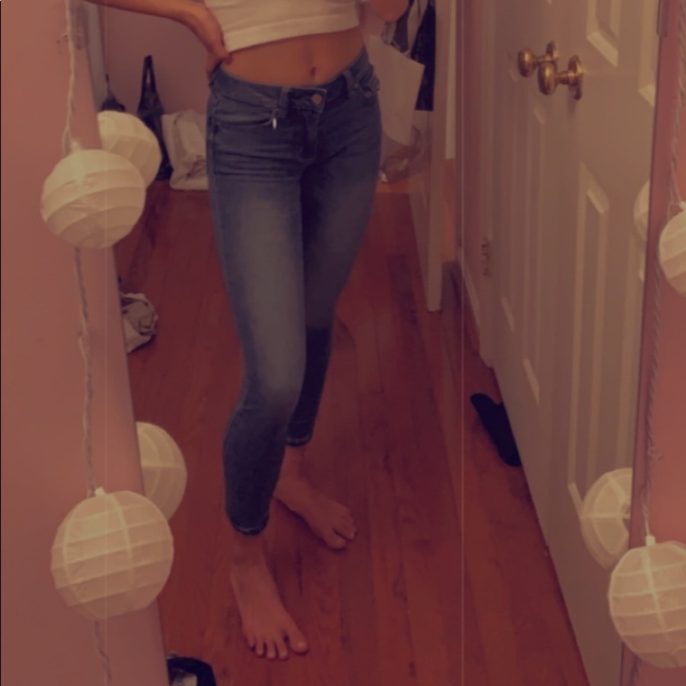 garage skinny jeans (mid rise)